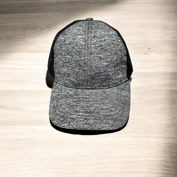 Gray Mesh Back Trucker Hat By Zella One Size Fits All - Picture 1 of 5